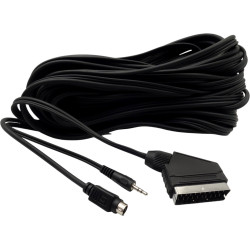 Kabel SCART-SVHS+wt.3,5 10m-Kable i Przyłącza RTV i PC
