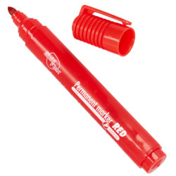 Marker Goldflex Czerwony, Permamentny, Okrągła Końcówka