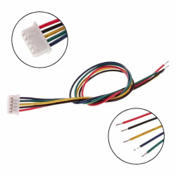 Złącze micro JST żeńskie 5pin zprzew. 15cm MCX r 1.25mm