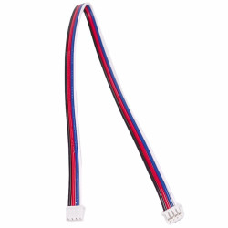 Złącze micro JST żeńskie 4pin zprzew. 20cm dwa gniazda - łącznik MCX r 1.25mm