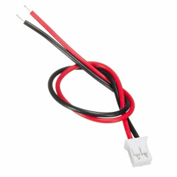 Złącze micro JST 2.0 żeńskie 2pin z przewodem 20cm  r 2,00mm
