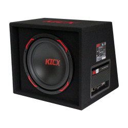Subwoofer Aktywny KICX GT311 BPA 30cm, Skrzynia, 350W RMS,  Komplet z przewodami, Car Audio