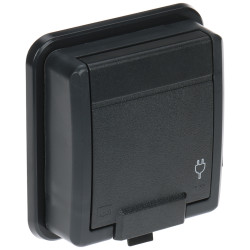 Gniazdo Podtynkowe Pojedyncze AQUANT-5041-77/S/EPN 230 VAC 16 A  IP55 Elektro-Plast