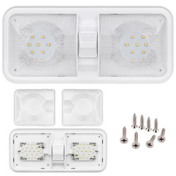 Lampa LED 12V 4000K 600lm 8W neutralna oświetlenie kabiny paki BUS KAMPER
