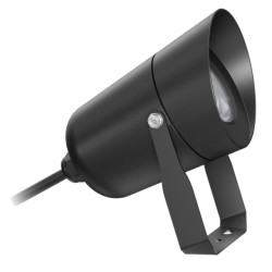 Lampa Ogrodowa LED RGB+CCT 12W FUTC16 IP66, Pilot 2,4G TUYA, Czarna