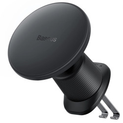 Uchwyt Samochodowy Baseus CW01 Na iPhone Z Ładowarką Indukcyjną 15W, Na Kratkę, Czarny