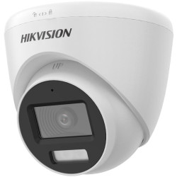 Kamera HD-UNI. DS-2CE78H0T-IT3FS mikrofon 5MPX 4w1 40m 2,8mm biała kopułka IP67 HIKVISION-Monitoring CCTV