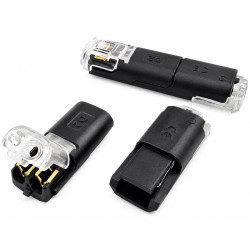 Szybkozłączka 2x2 rozłączna D2 LED 2-tor 300V 10A