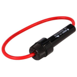 Gniazdo bezpiecznik na kabel 20mm Bezpiecznika 5x20 15A