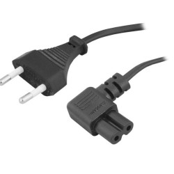 Kabel zasilający sieciowy 1,8m Kątowy (1,5m)-Elektryka