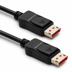Kabel Displayport 2.1 M/M 0,5m 8K@ 54G QOLTEC