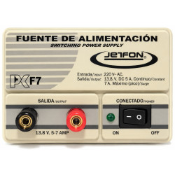 Zasilacz Impulsowy 13,8V 5A JETFON PC-F7