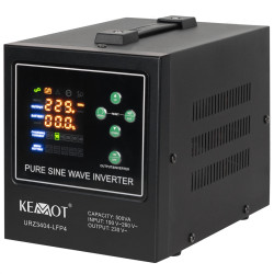 UPS SAZ PROsinus 300W (500VA) Czarny 12V PROsinus-500-LFP4, Sinus Awaryjne Zasilanie Pieca, Pompy CO, Kemot  URZ3404B