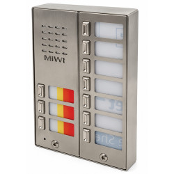 Panel URMET MIWUS 525/10 z 10 przyciskami DOMOFONOWY