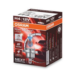 Żarówka H4 12V 60/55W OSRAM Night Braker Laser +150%, 1 Sztuka