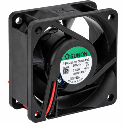 Wentylator 60x25 24V PE60252B3-A99 kulka 49,01m3h 38dBA 24VDC SUNON
