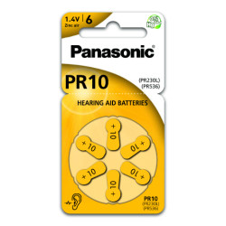 Bateria AE10 Panasonic PR-10 (do aparatów słuchowych)