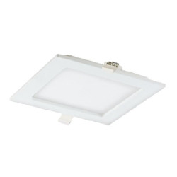 Lampa panel LED AKMAN 12W ciepły kwadratowy biały 230VAC 3000K