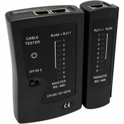 TESTER KABLI LAN RJ45 RJ11 RJ12 cat 5/5e/6/6a/7 tester sieci