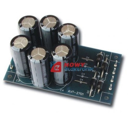 Zestaw AVT2701B Moduł zasilacza do wzmacn.mocy KIT xEdW4/04-Zestawy do samodzielnego montażu