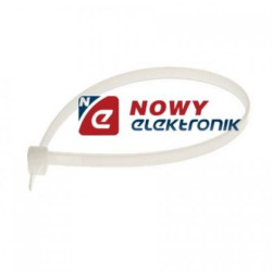 Opaska kablowa 0112      3,5x203 biała-Elektryka